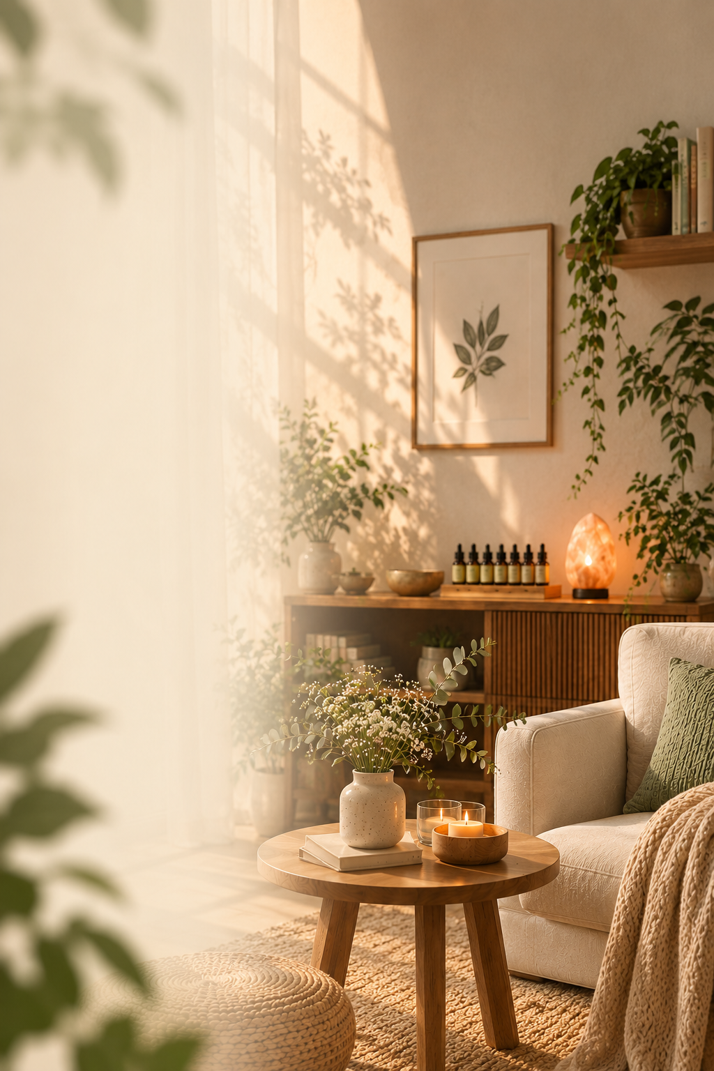 Bach flower therapy consultation room